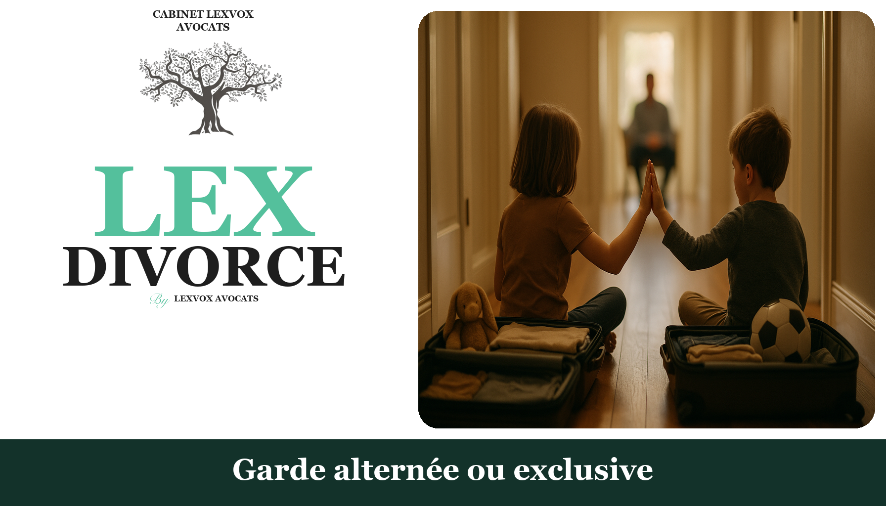 Garde alternée ou exclusive : les critères du juge aux affaires familiales