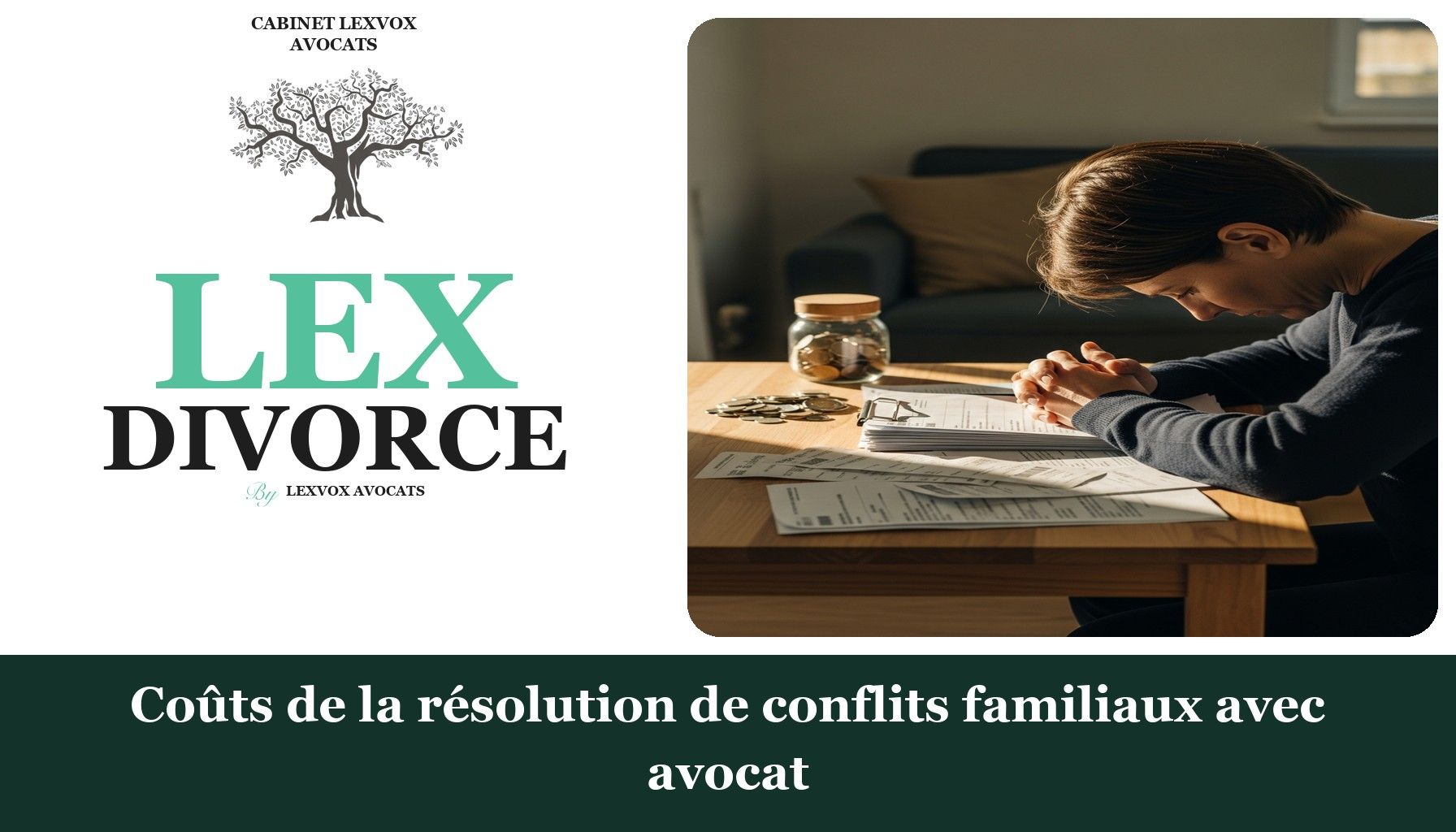 Coûts de la résolution de conflits familiaux avec avocat