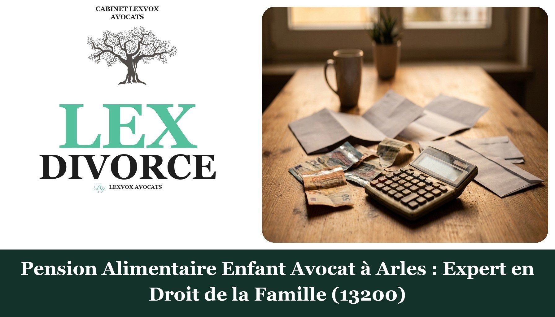 Pension Alimentaire Enfant Avocat à Arles : Expert en Droit de la Famille (13200)