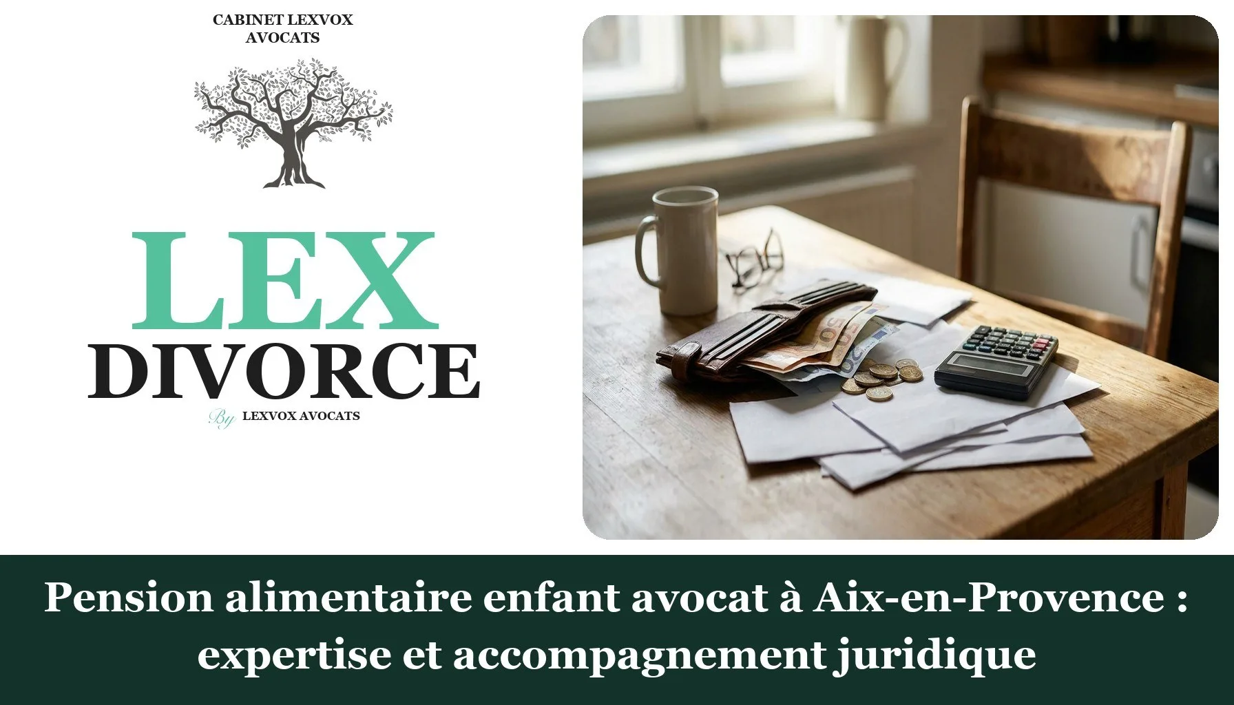 Pension alimentaire enfant avocat à Aix-en-Provence : expertise et accompagnement juridique