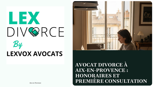Avocat divorce à Aix-en-Provence : honoraires et première consultation