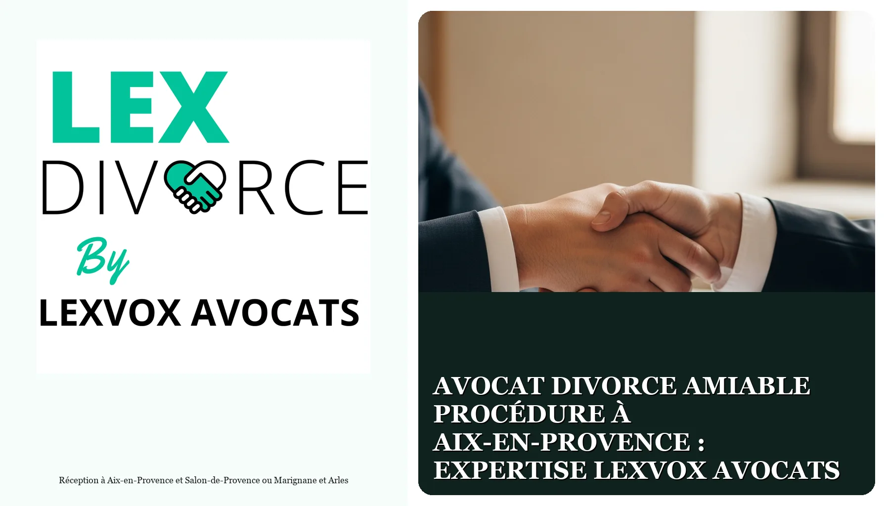 Avocat divorce amiable procédure à Aix-en-Provence : expertise LEXVOX AVOCATS