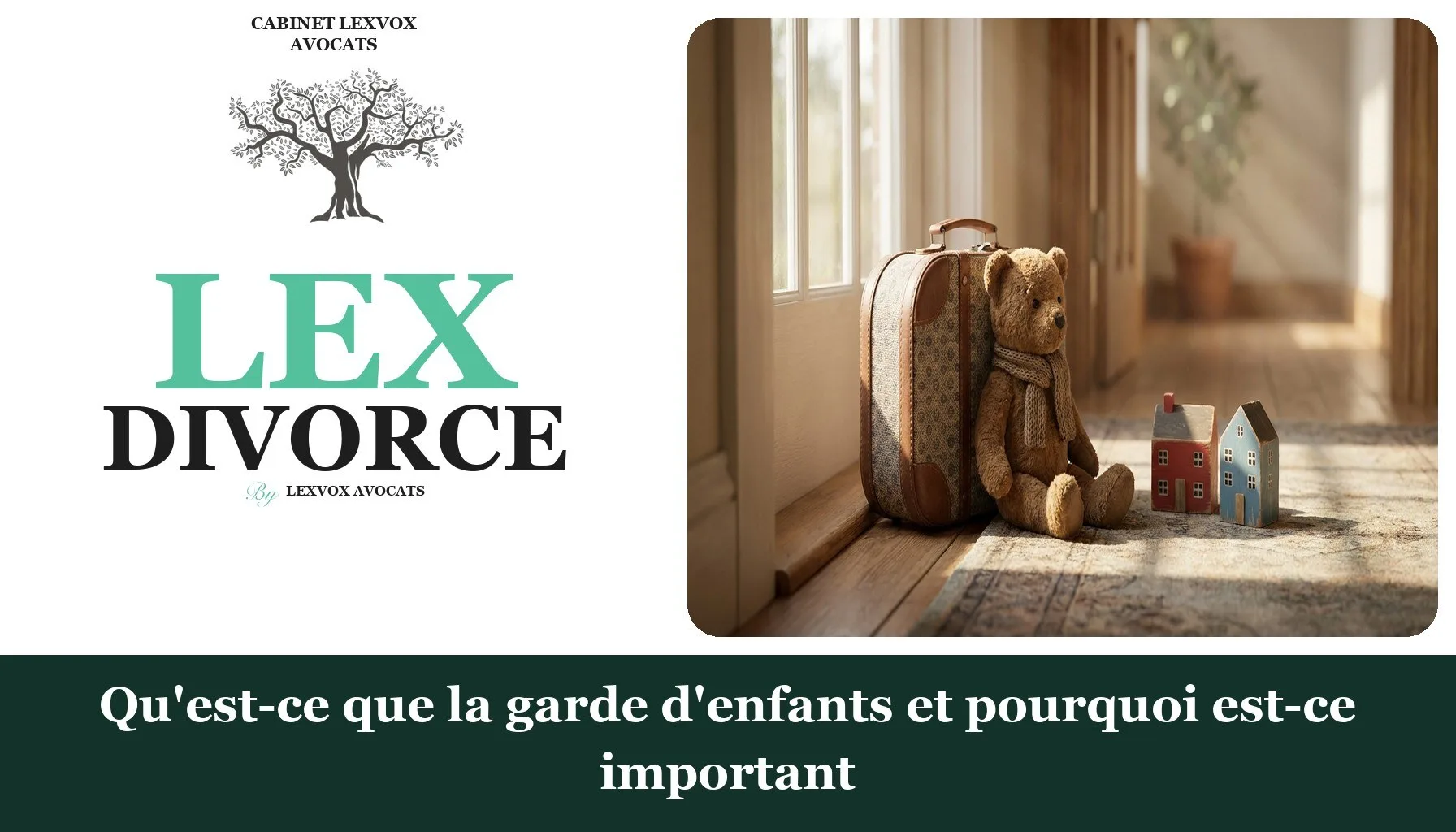 Qu'est-ce que la garde d'enfants et pourquoi est-ce important