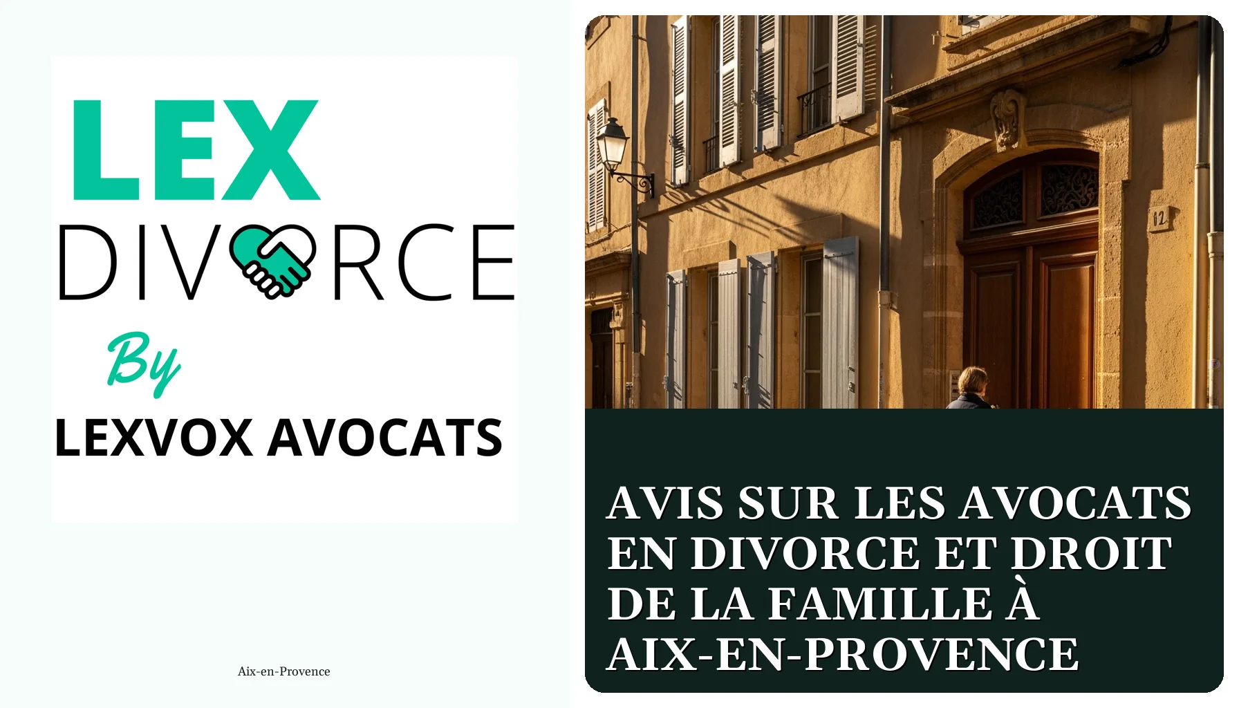 Avis sur les avocats en divorce et droit de la famille à Aix-en-Provence