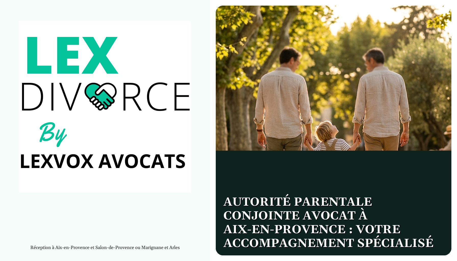 Autorité parentale conjointe avocat à Aix-en-Provence : votre accompagnement spécialisé