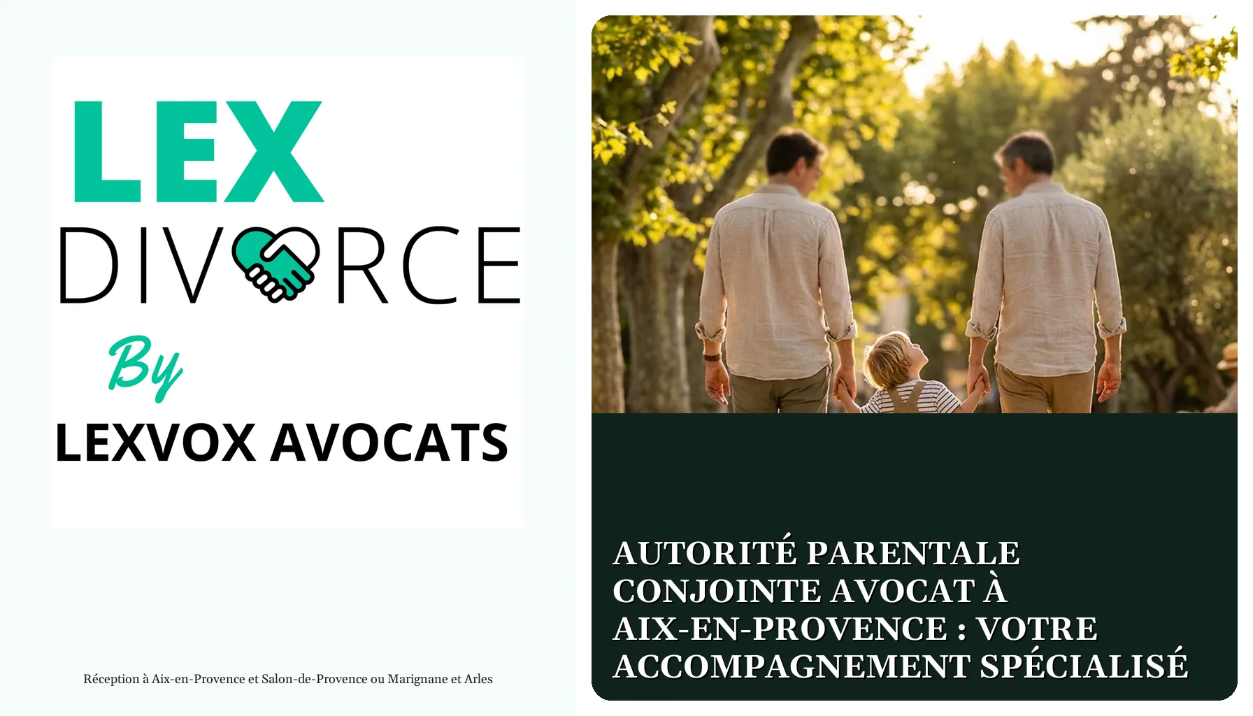 Autorité parentale conjointe avocat à Aix-en-Provence : votre accompagnement spécialisé