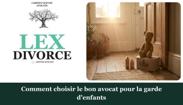 Comment choisir le bon avocat pour une affaire de garde d'enfants ?