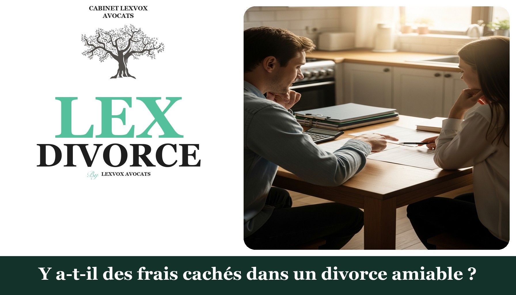 Y a-t-il des frais cachés dans un divorce amiable ?