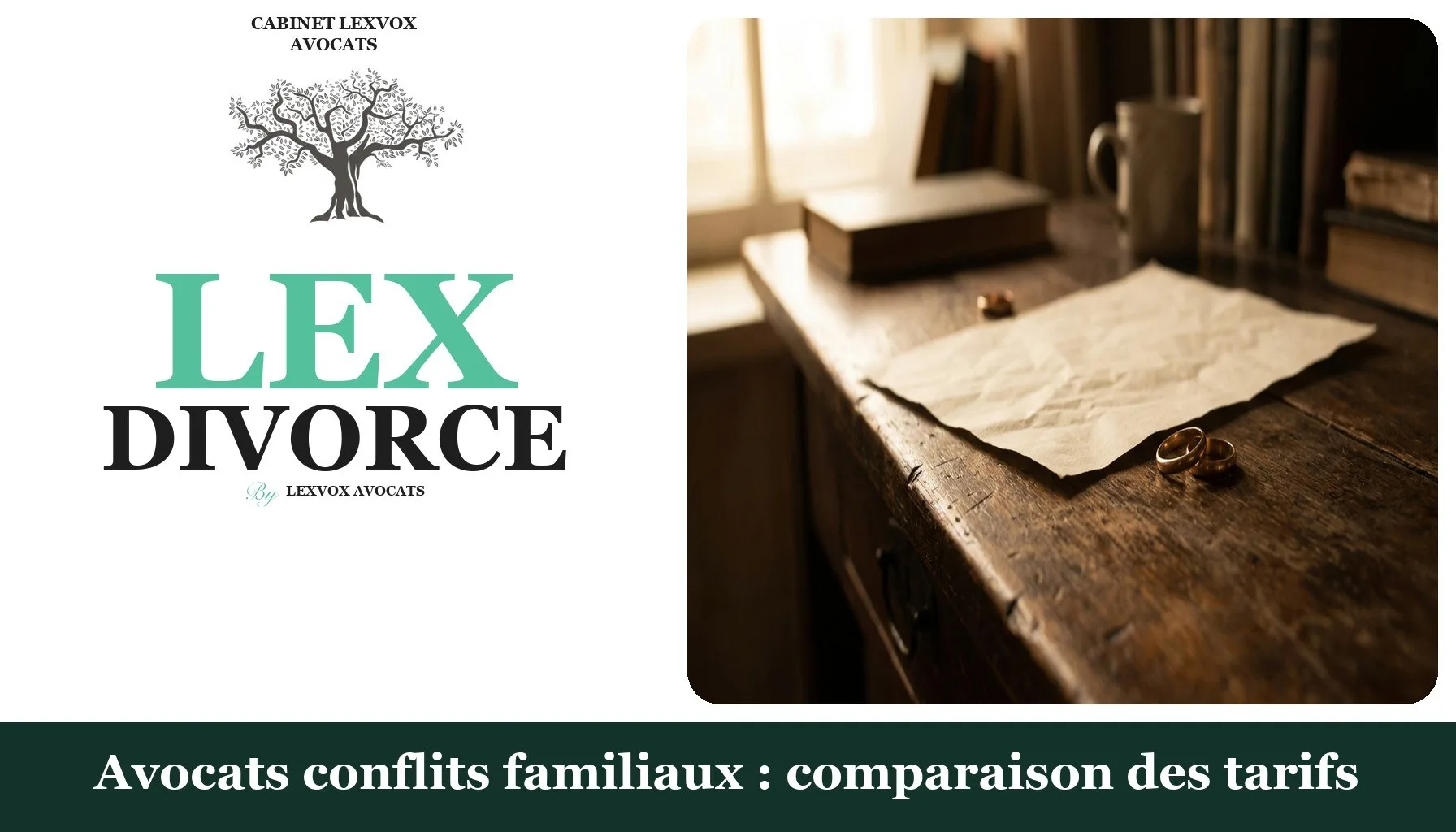 Avocats conflits familiaux : comparaison des tarifs