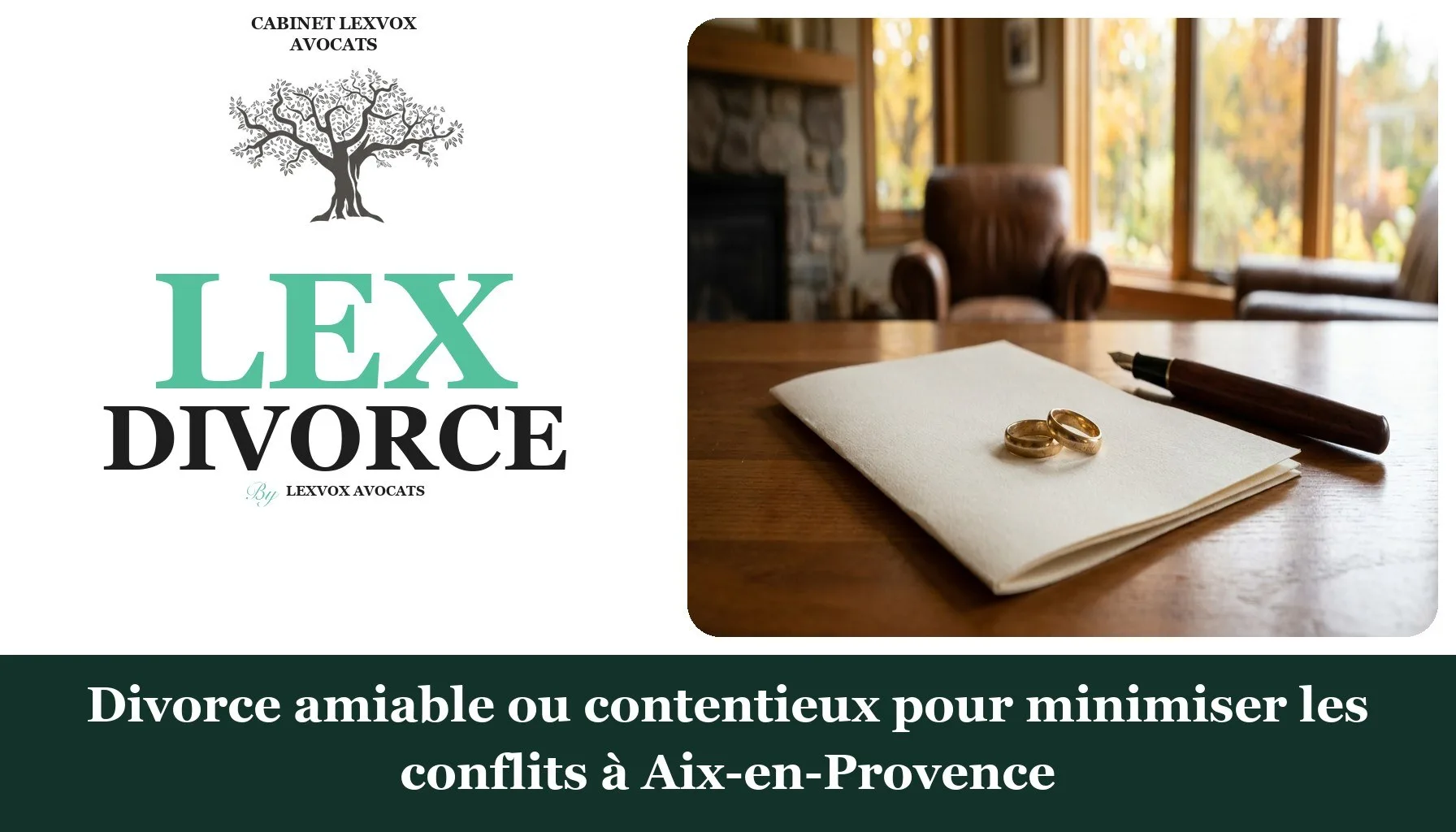 Divorce amiable ou contentieux pour minimiser les conflits à Aix-en-Provence