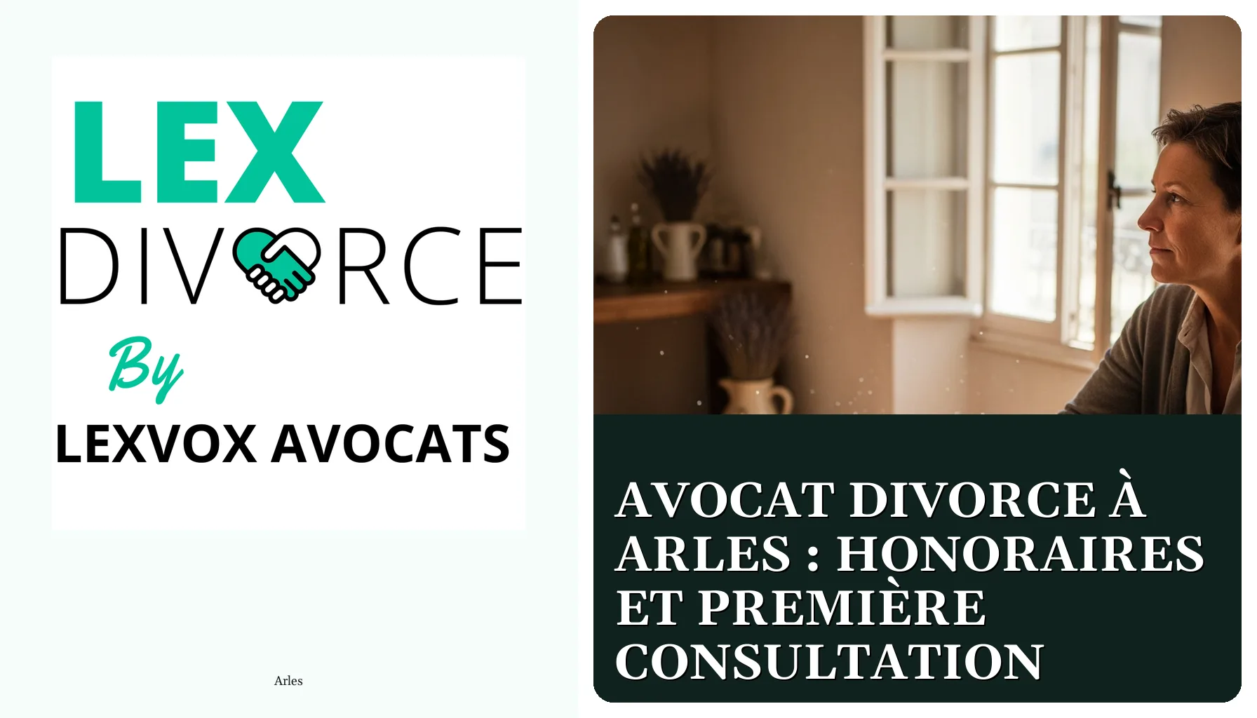 Avocat divorce à Arles : honoraires et première consultation