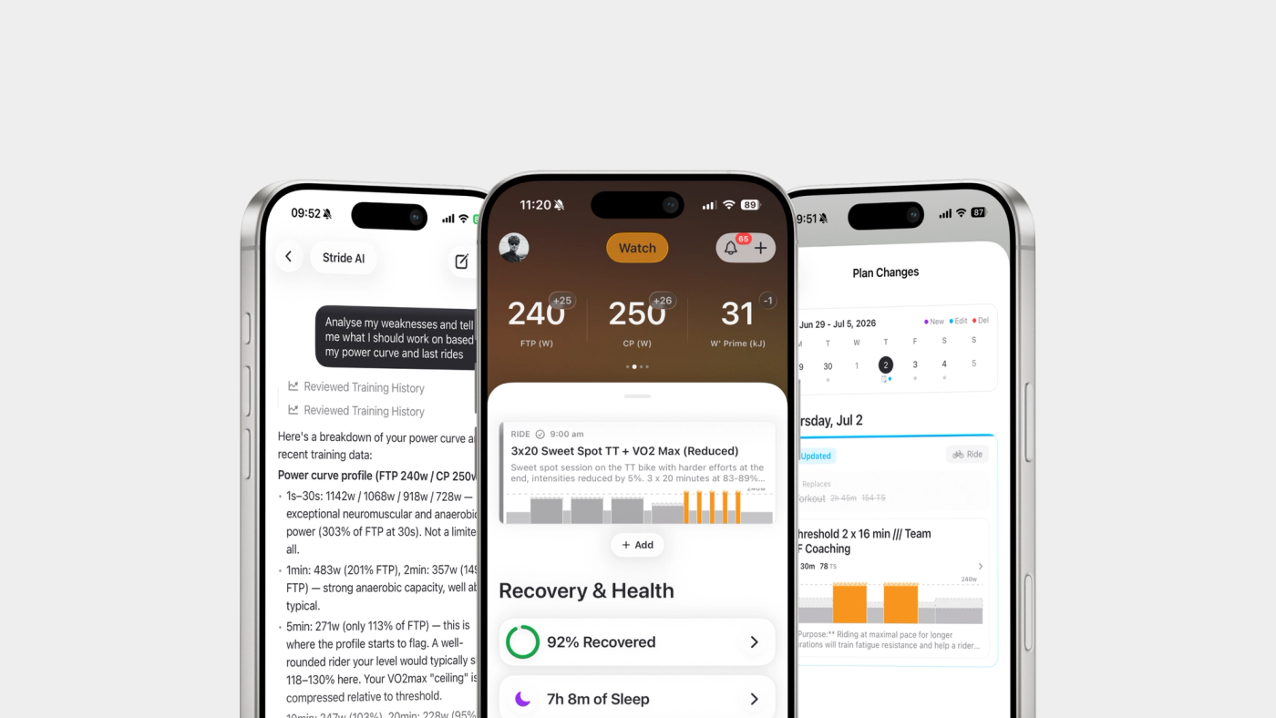 Stride for iOS is Here – Train Smarter, Anywhere