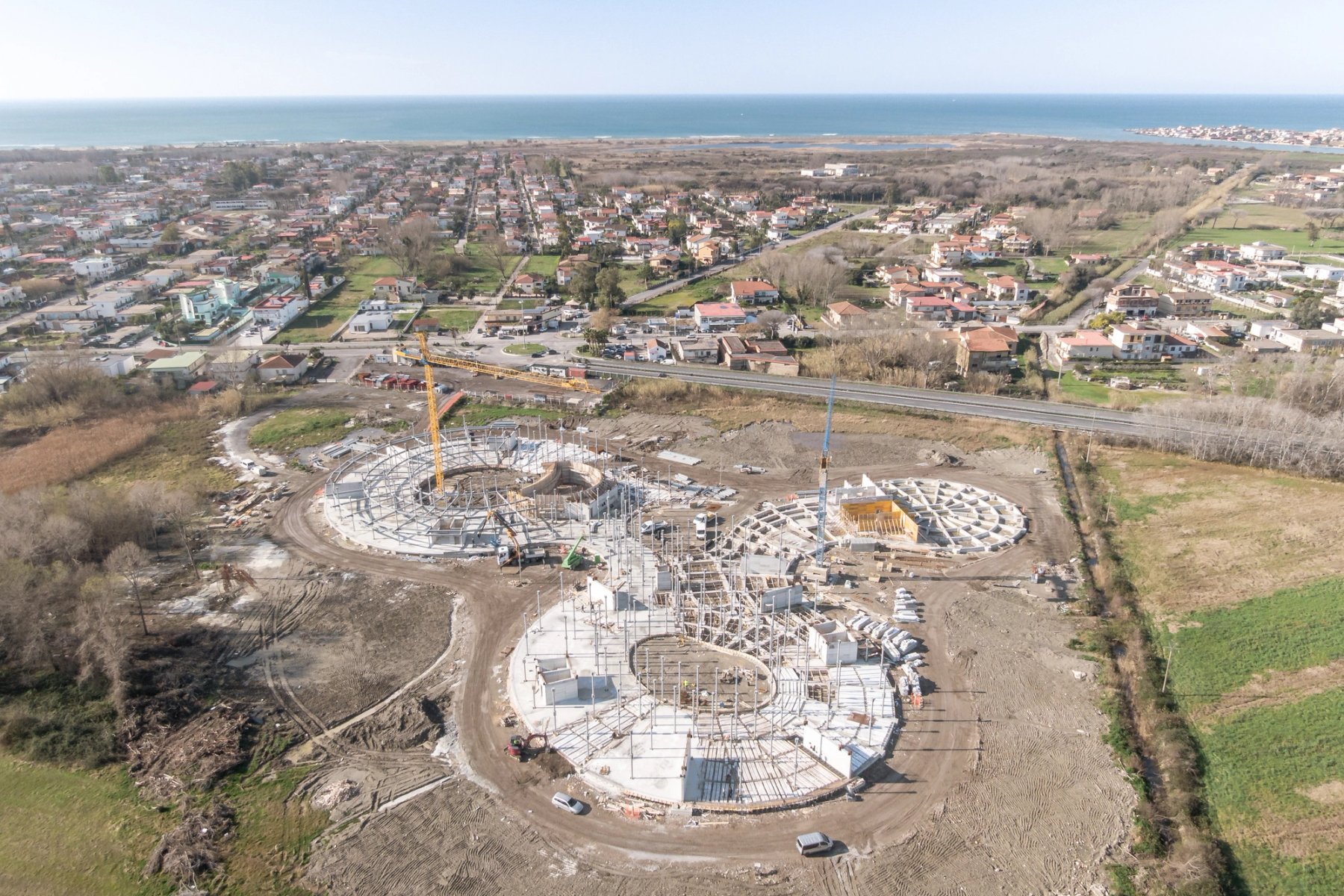 Copertina del progetto Cittadella Scolastica — Castel Volturno