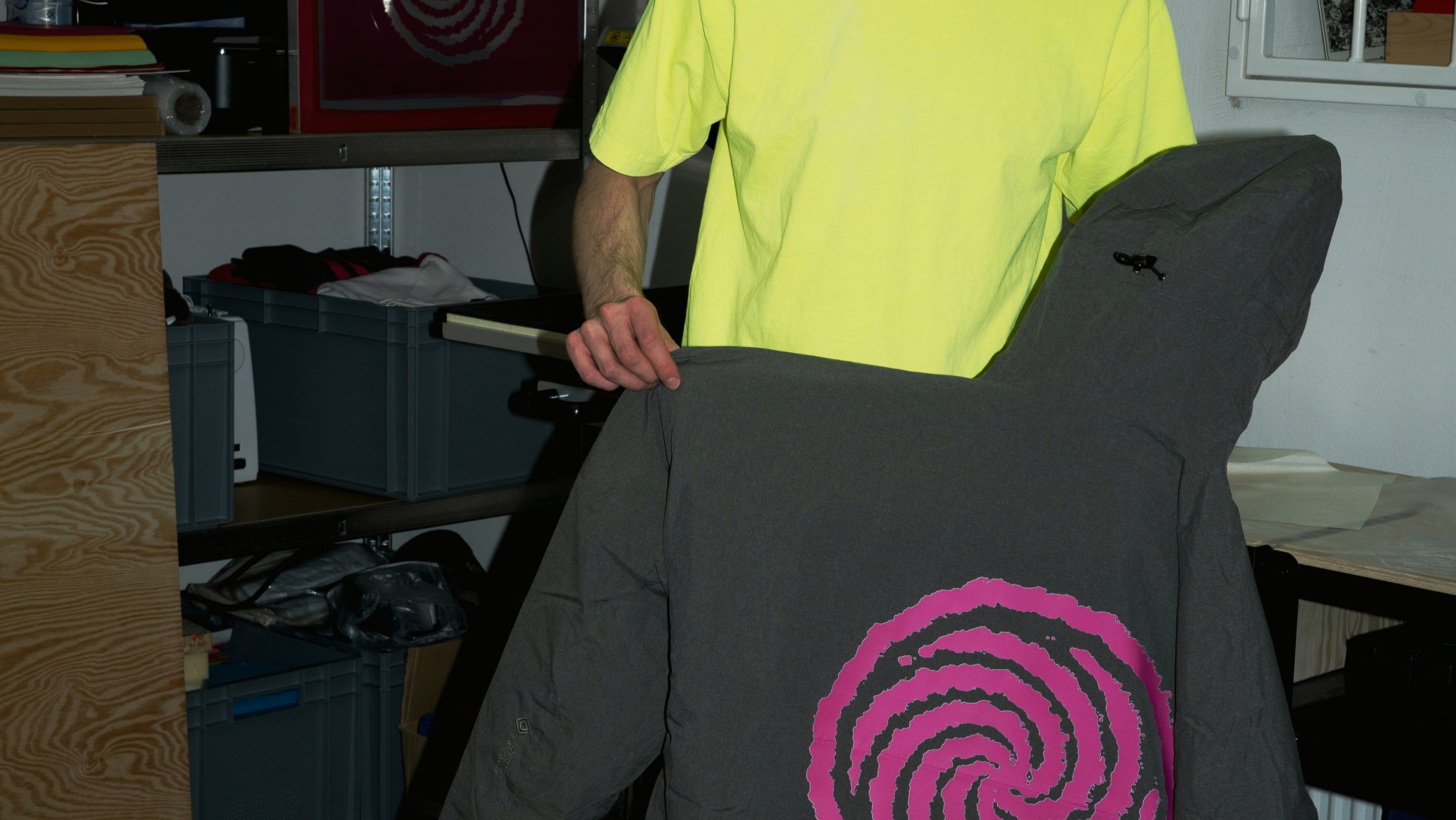 Photograph from the GORE-TEX x 66°North x Wawa Print Shop WINDSTOPPER collection
