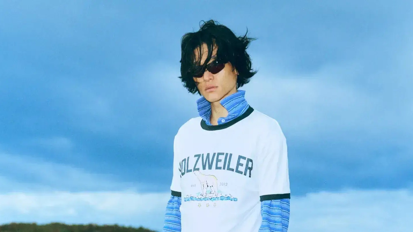 Holzweiler SS25 seasonal campaign lookbook photograph, from the storefront the new headless platform now serves