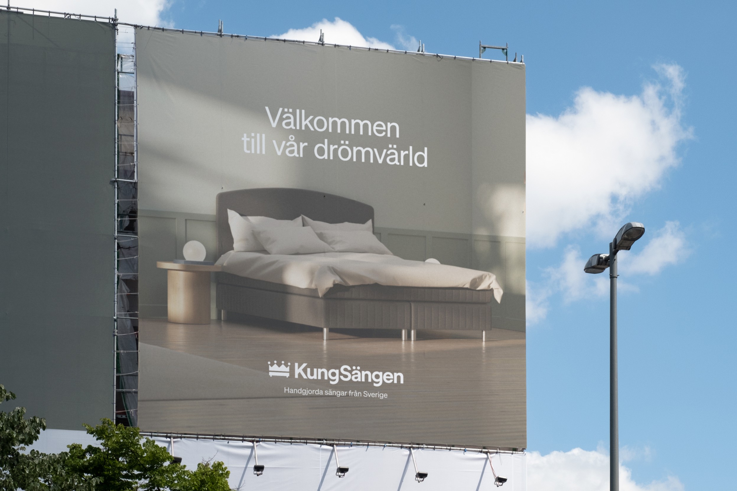 Kungsängen brand identity photography, the case's closing image.