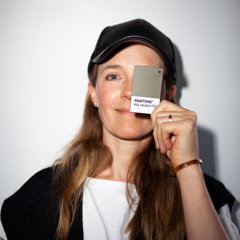 Brand identity detail for Urbanears' sustainability initiative