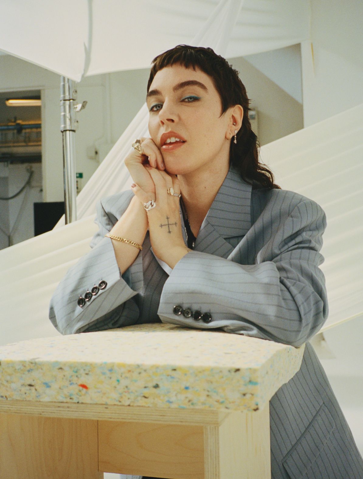 Portrait from the 'In the making' campaign shoot, June 2021