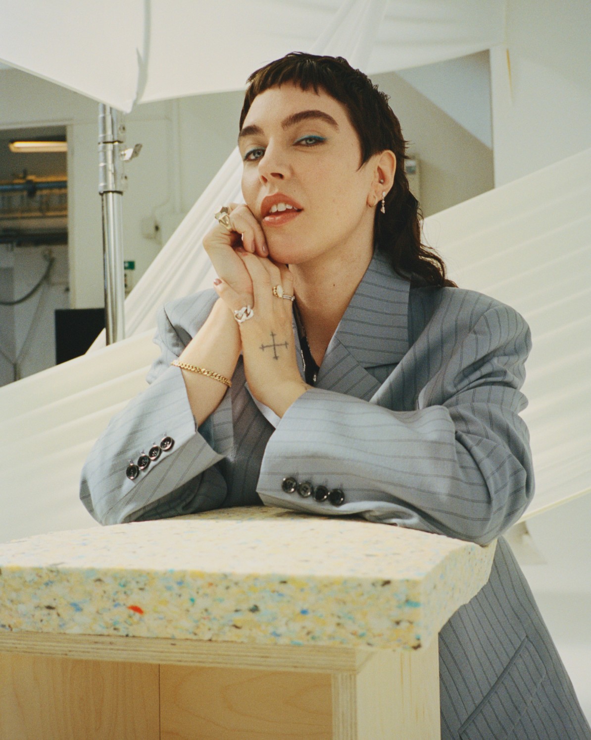 Portrait from the 'In the making' campaign shoot, June 2021