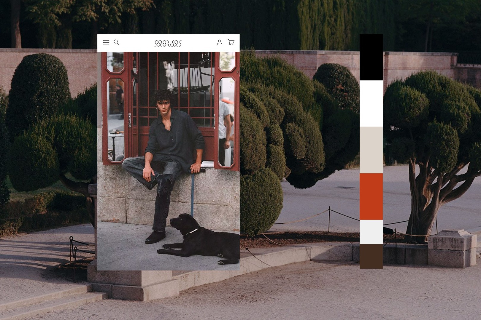 Morjas brand application shot