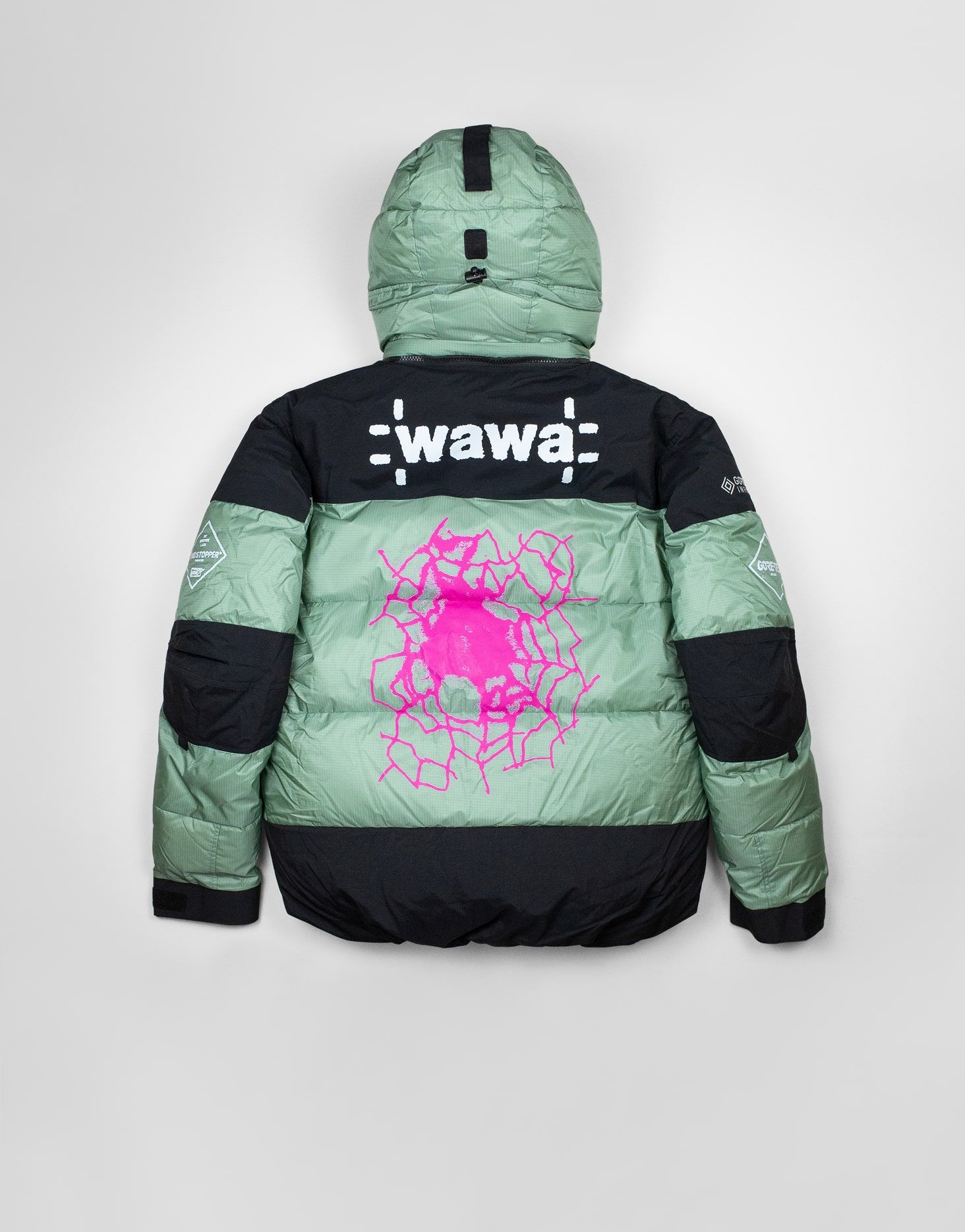 Photograph from the GORE-TEX x 66°North x Wawa Print Shop WINDSTOPPER collection