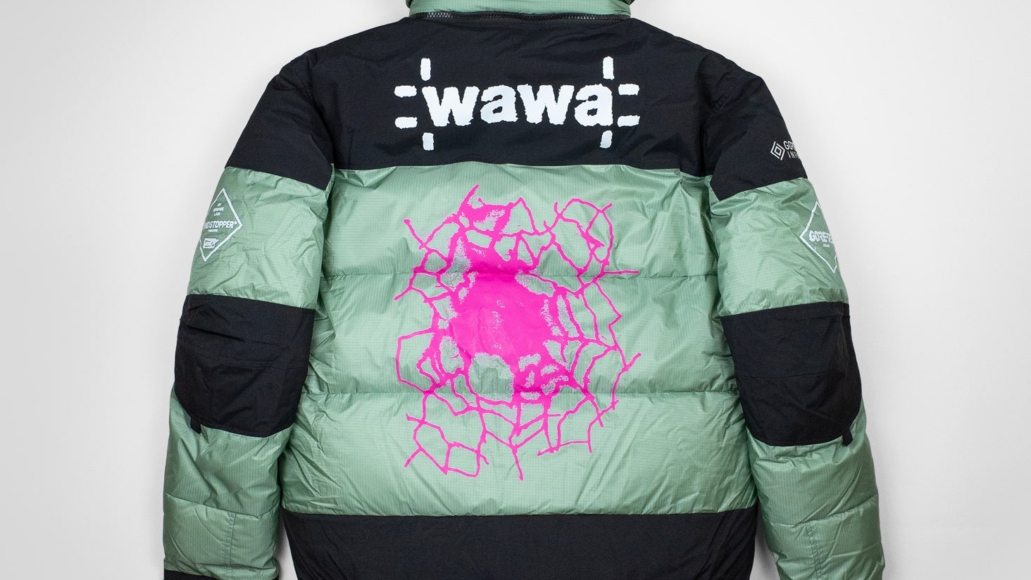 Photograph from the GORE-TEX x 66°North x Wawa Print Shop WINDSTOPPER collection