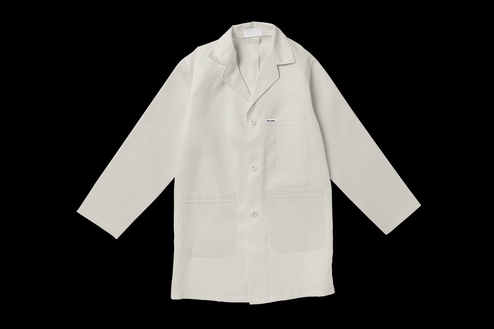 A white lab coat.