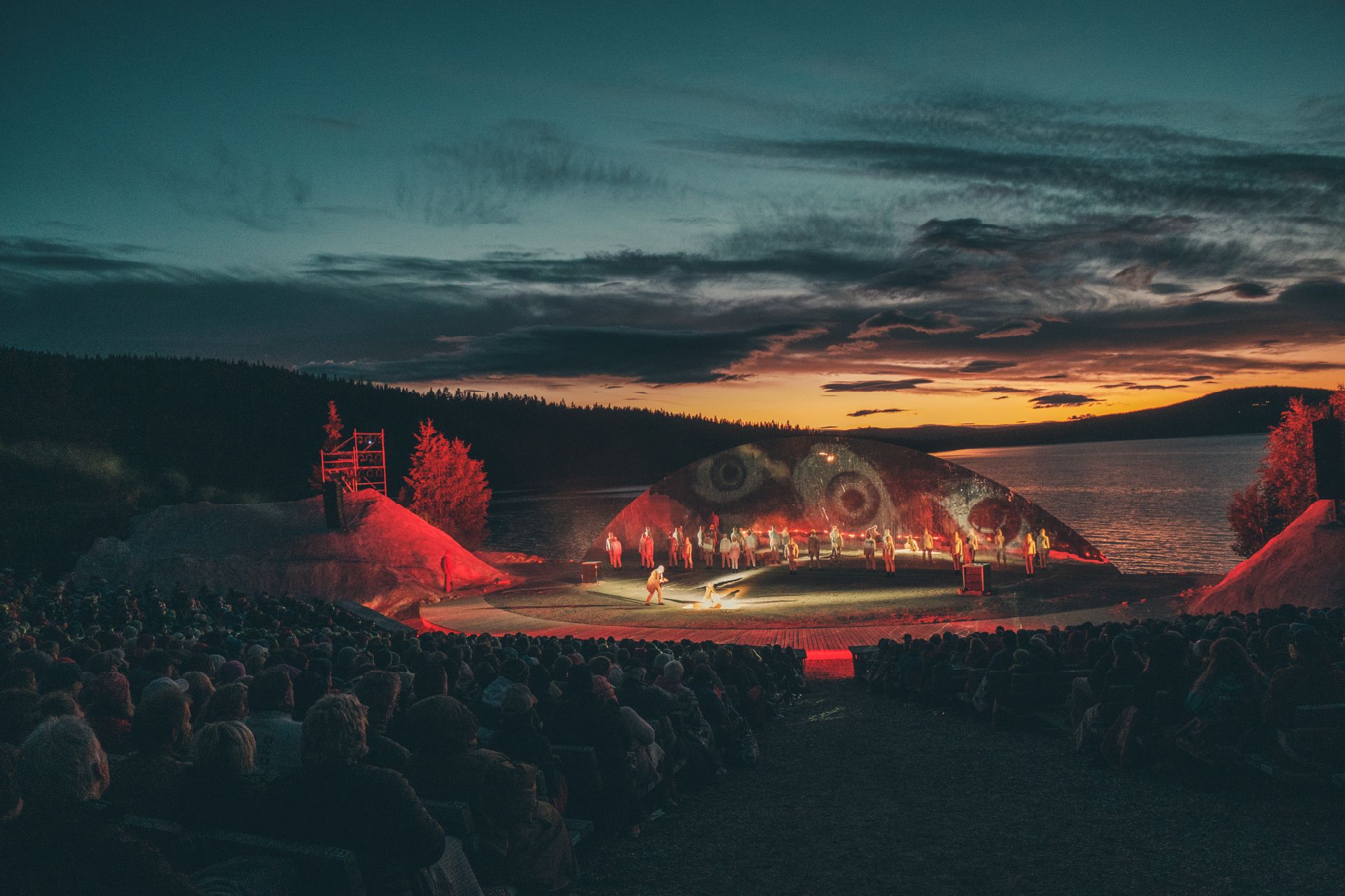 Identitets- og produksjonsfotografi fra Peer Gynt-festivalen