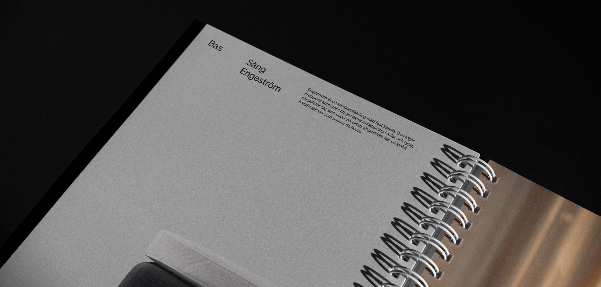 Kungsängen brand identity, wide-format supporting image paired in a two-up layout.