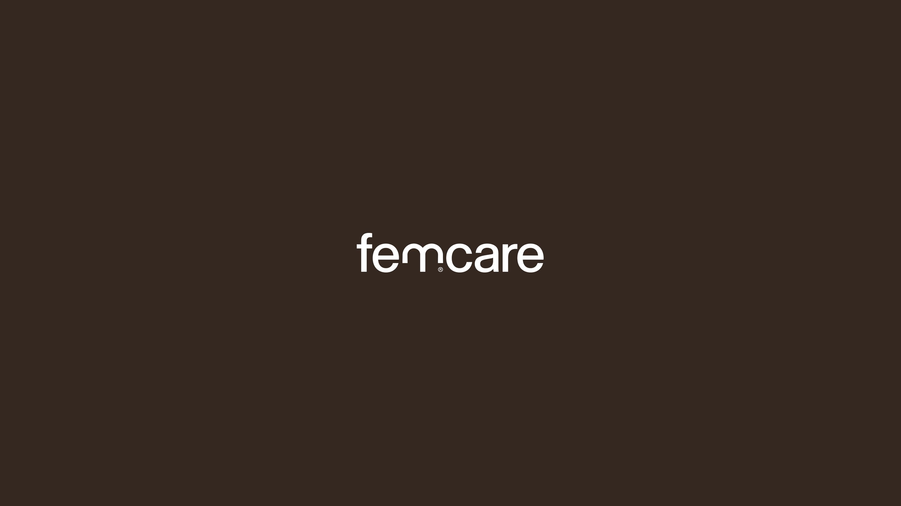 Femcare brand identity: landscape-format brand photography, calm and dignified tone.