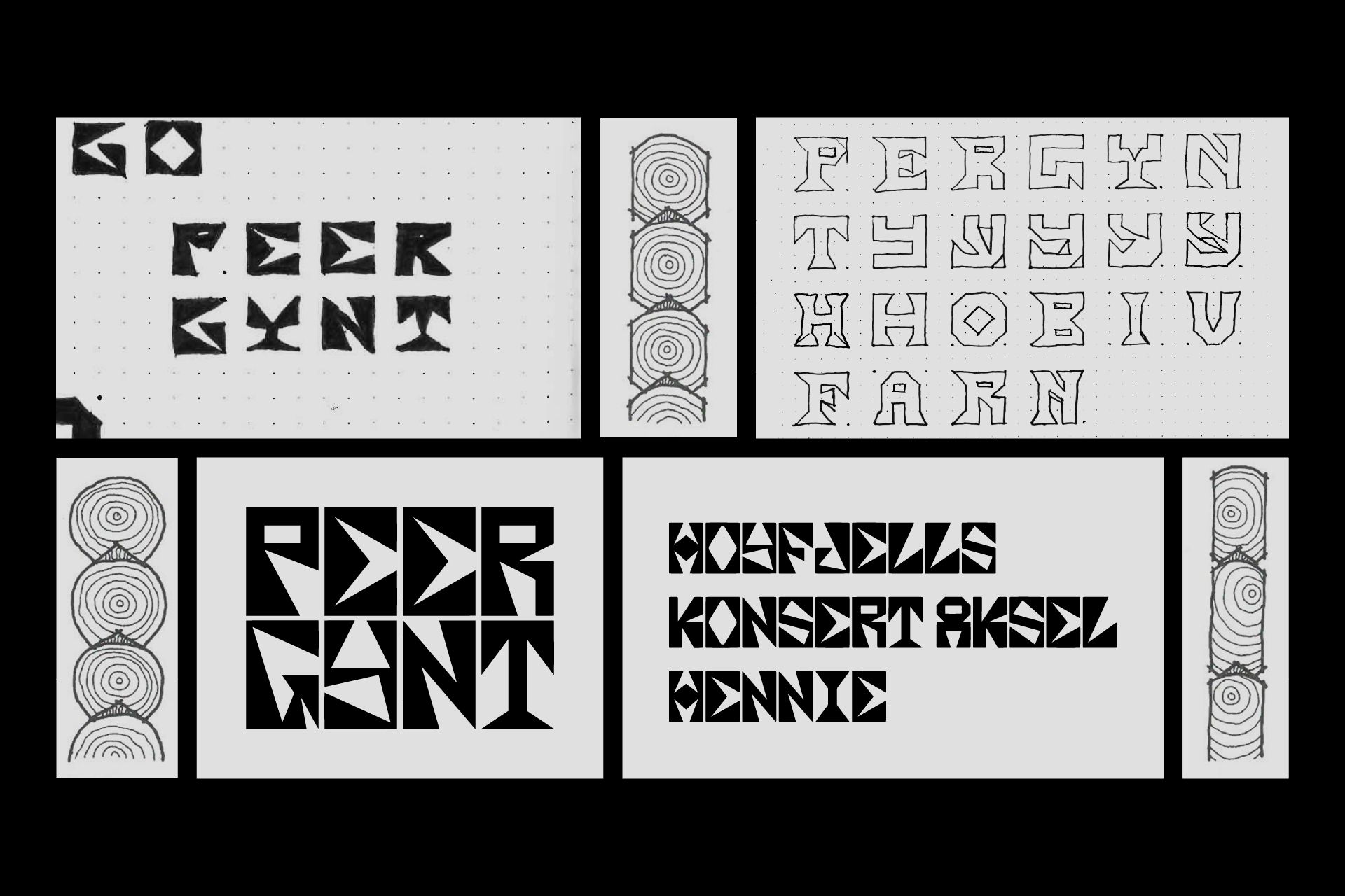 Identitets- og produksjonsfotografi fra Peer Gynt-festivalen