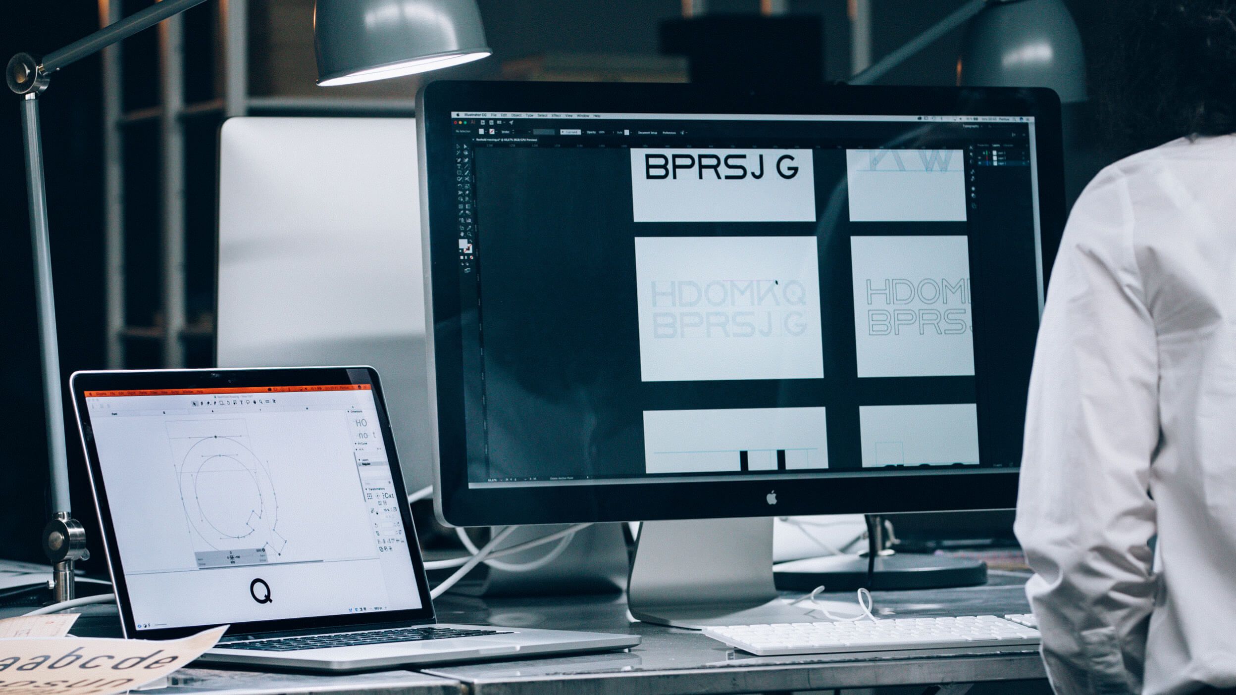 A full type specimen layout of one of the five Bauhaus typefaces revived for Adobe TypeKit.