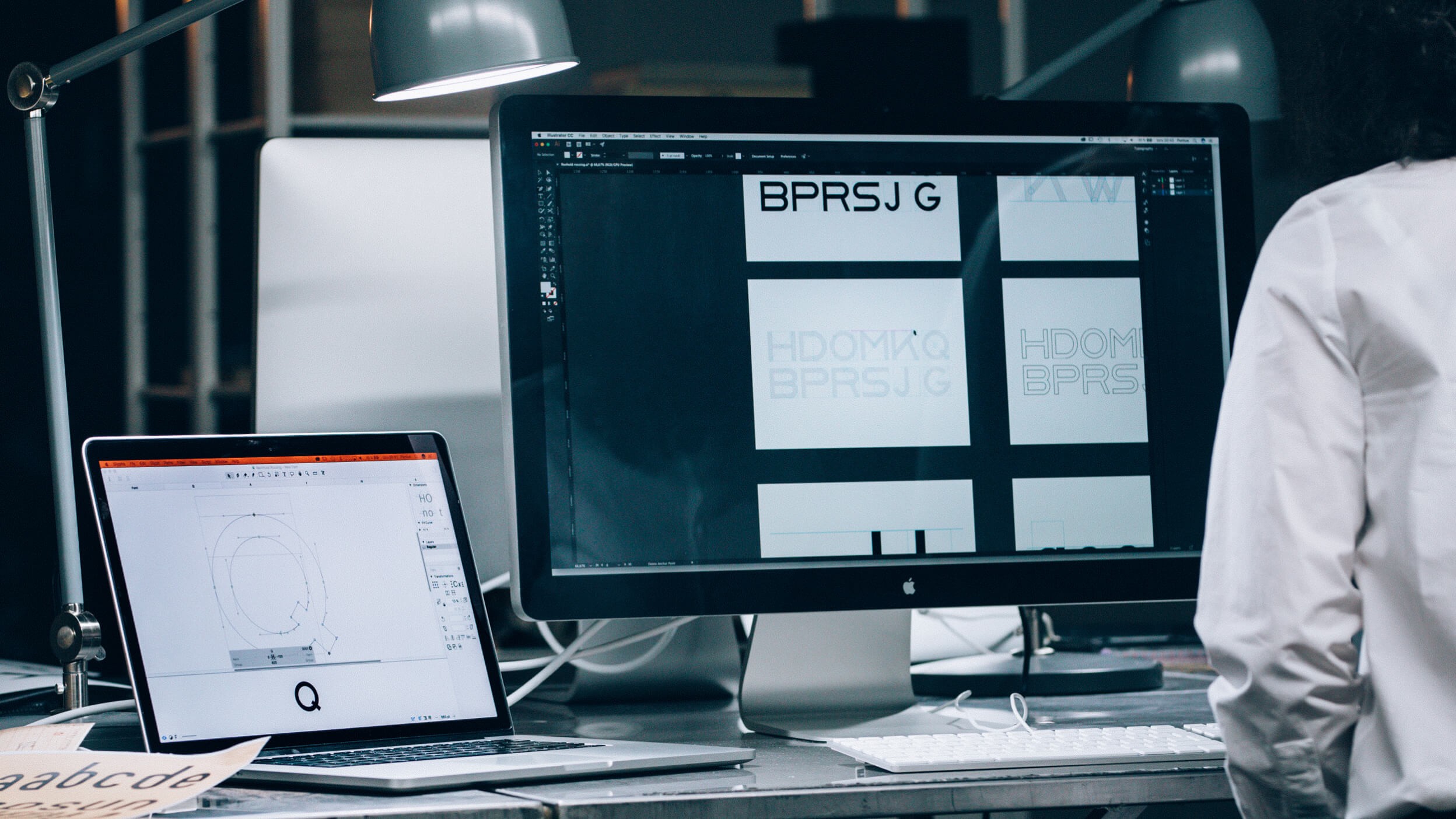 A full type specimen layout of one of the five Bauhaus typefaces revived for Adobe TypeKit.