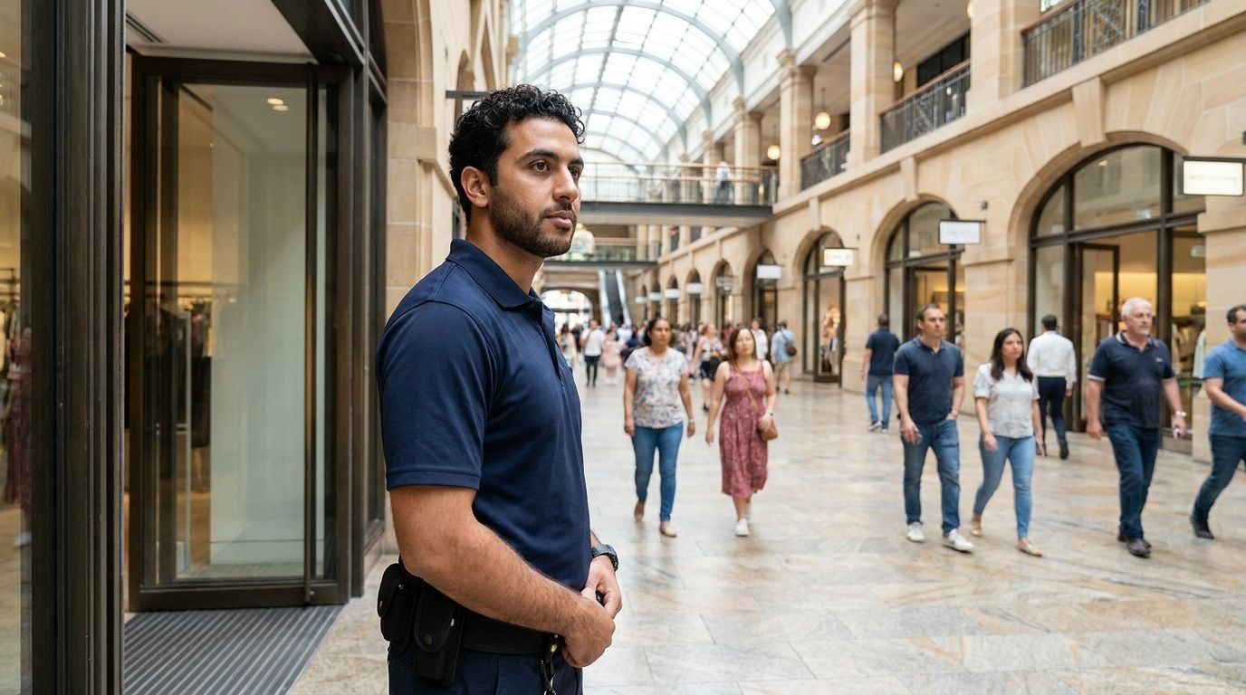retail security cover. sydney cbd