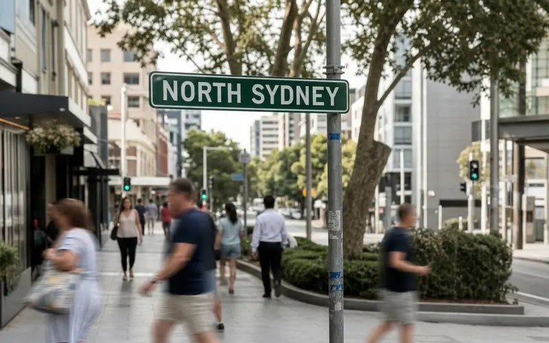 North Sydney street sign