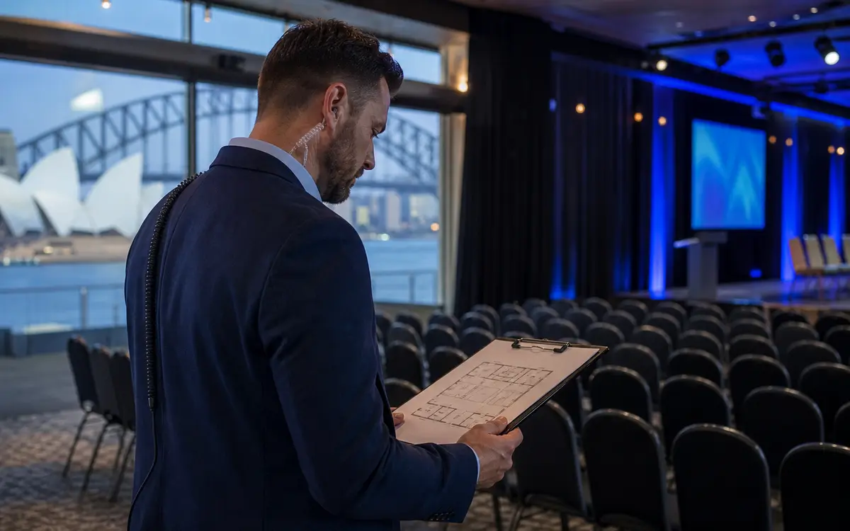 Event security planning and guard numbers