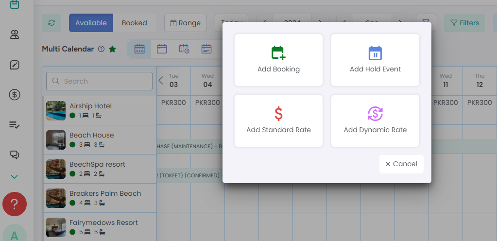 AdvanceCM Multi-Calendar