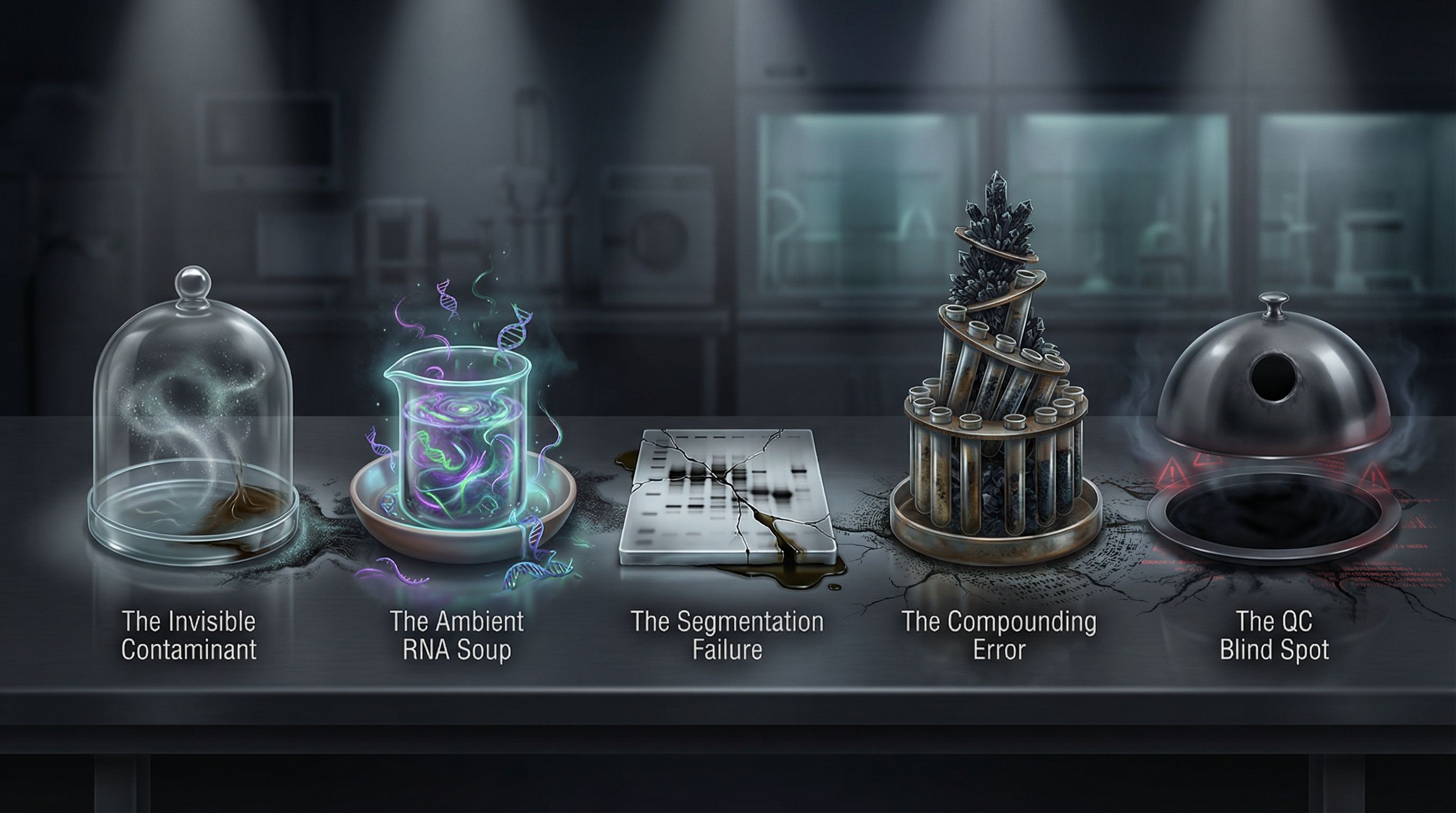 The Invisible Menu - Part 2: The Debris Spectrum Nobody Talks About - illustration