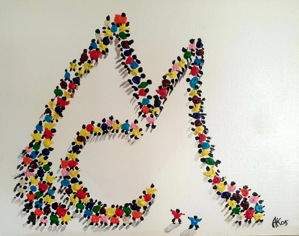 MC — Acrylique sur toile