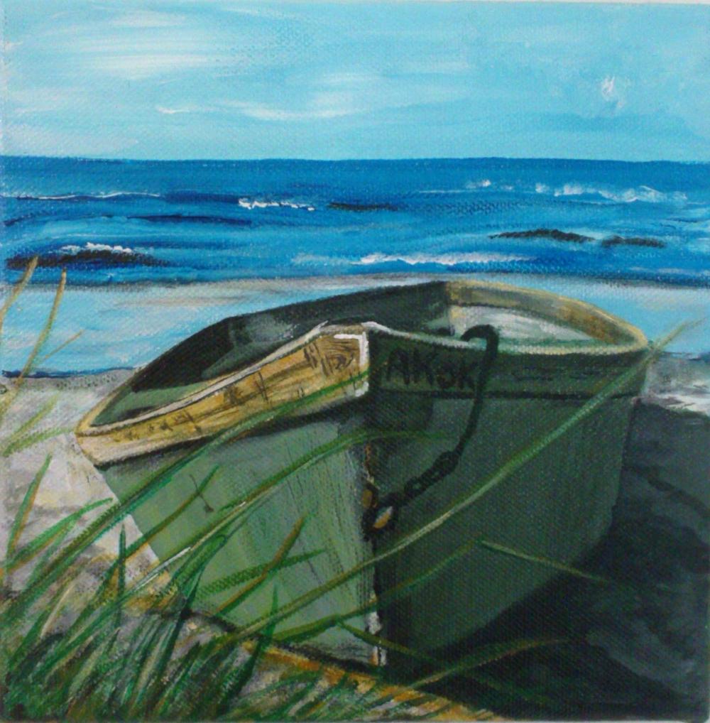 Marine 1 — Acrylique sur toile