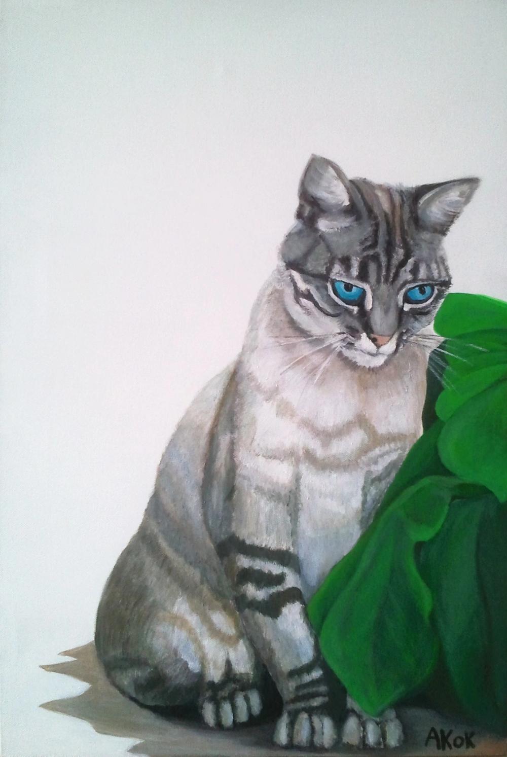 Naala, 600x400, Klervi 20ans — Acrylique sur toile