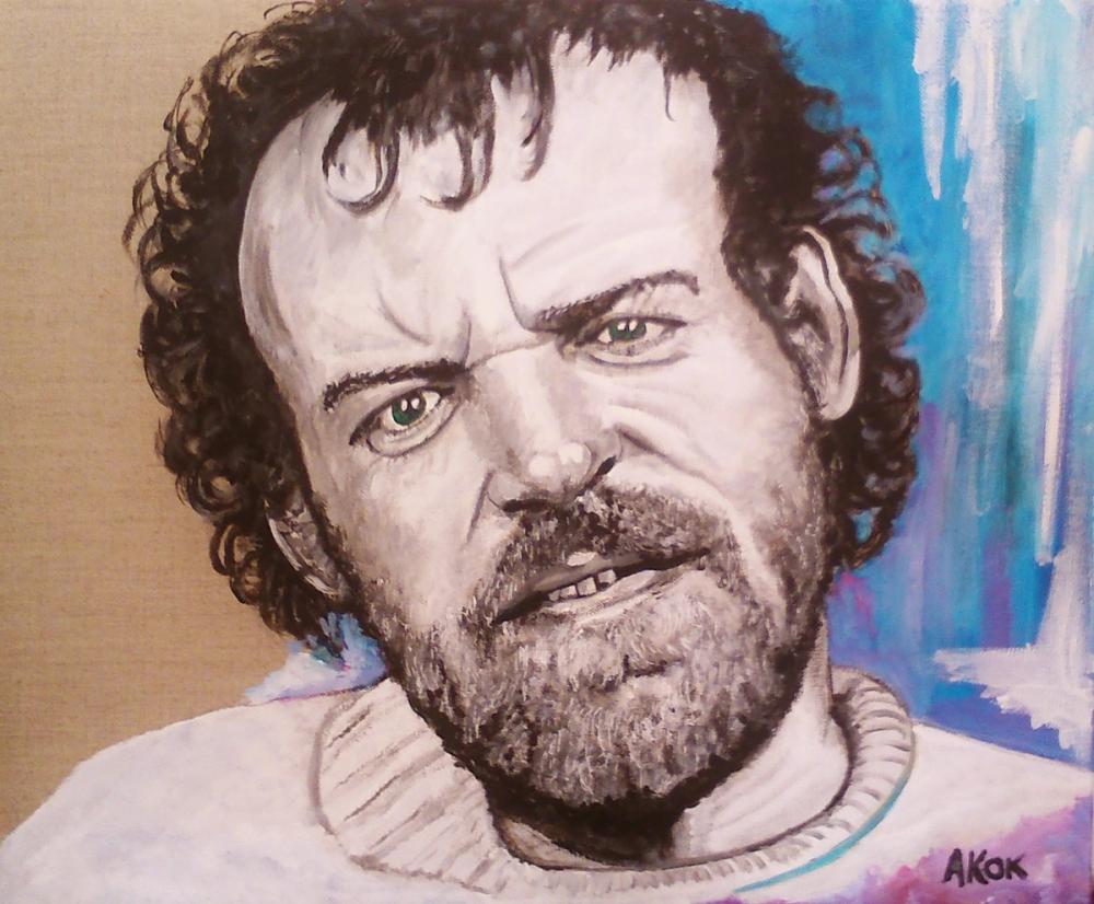 Joe Cocker — Acrylique sur toile