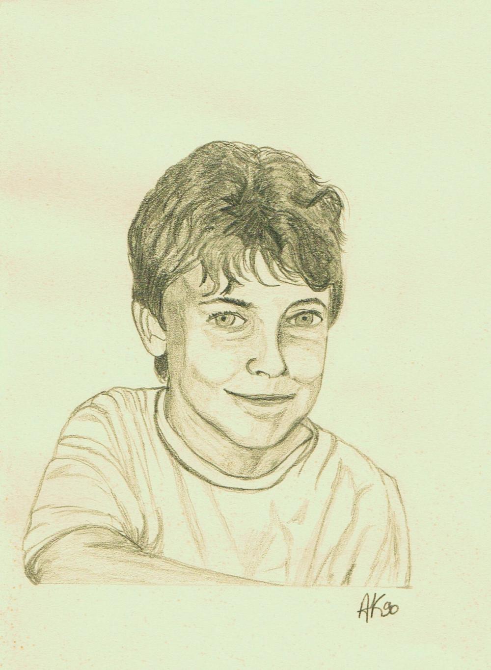 Glenn — Acrylique sur toile