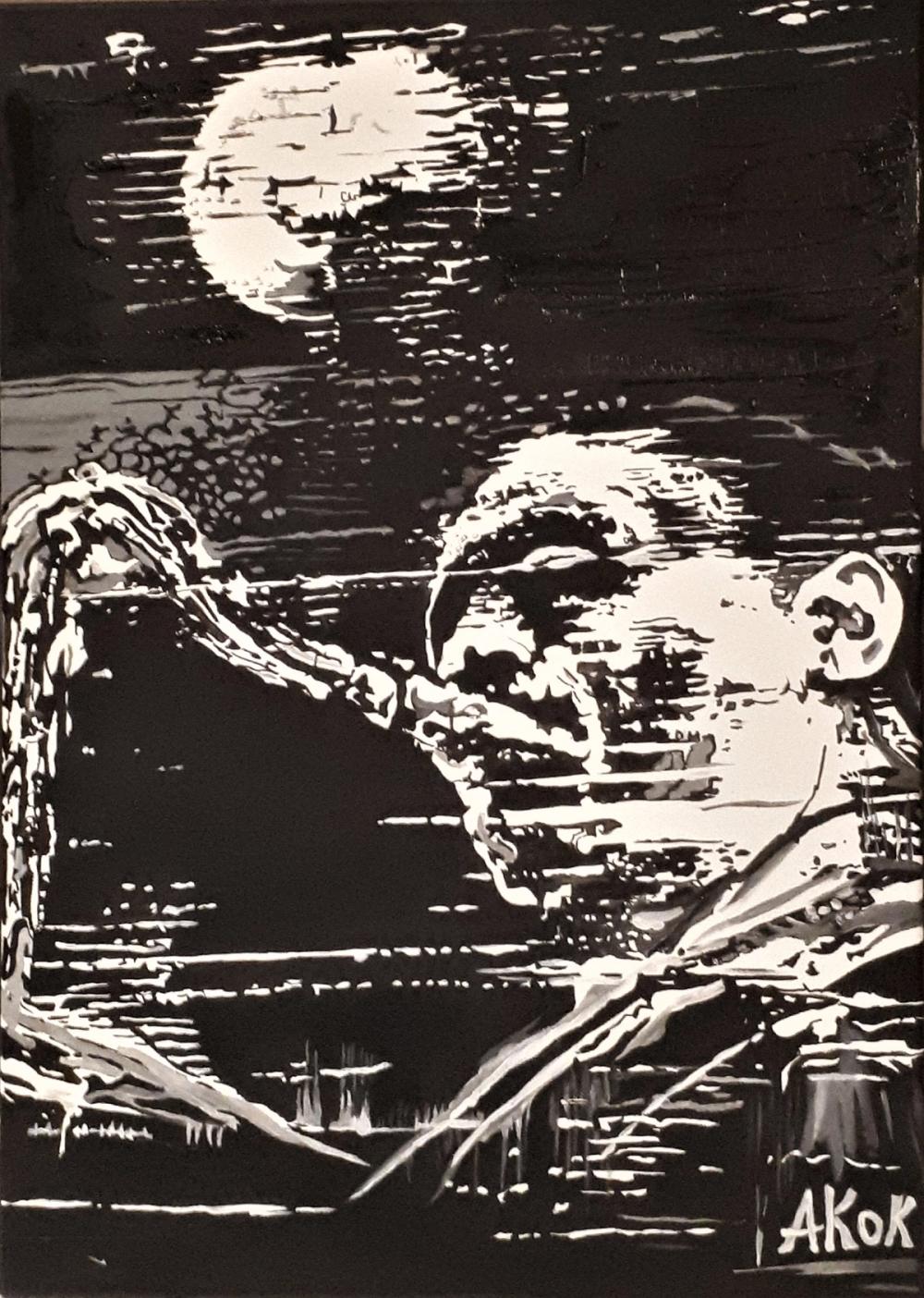 Sidney Beke — Acrylique sur toile