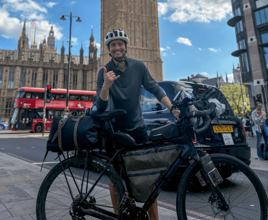 Cycling from Groesbeek (NL) to London