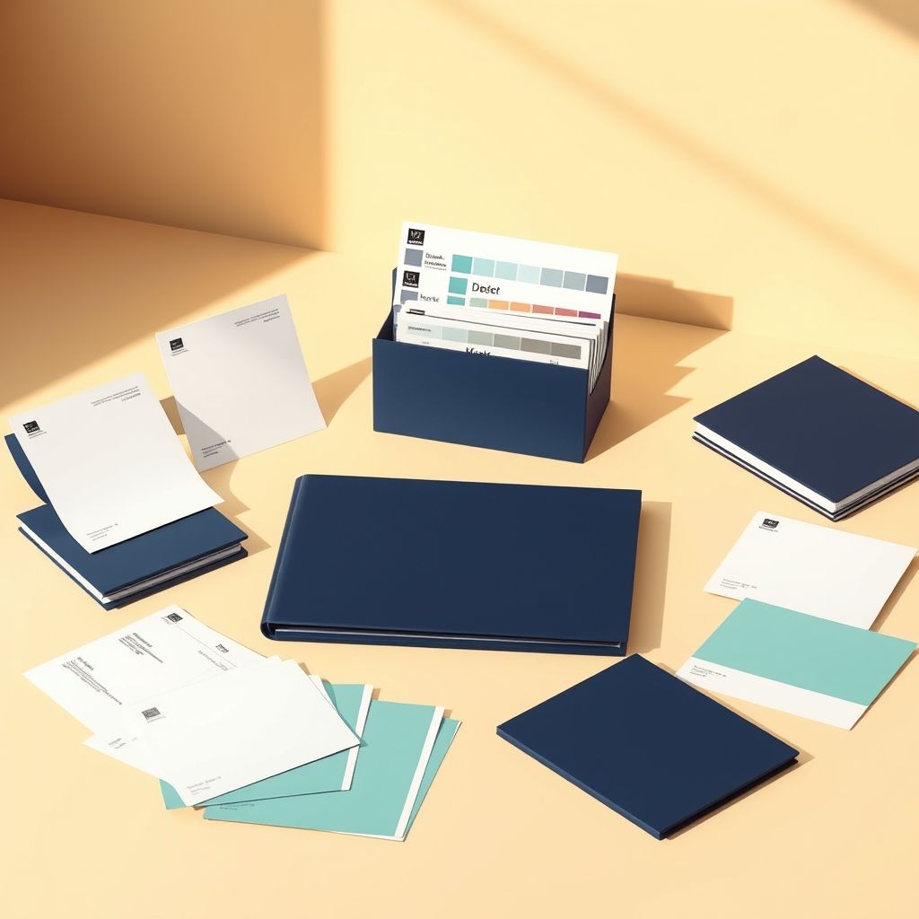 Conceptual illustration of workflow records for marketing agencies organized for an inventory and scope review.