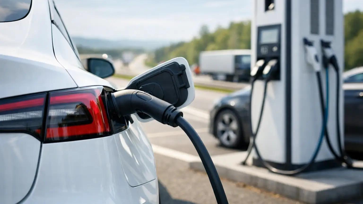 Koszt ładowania samochodu elektrycznego w trasie