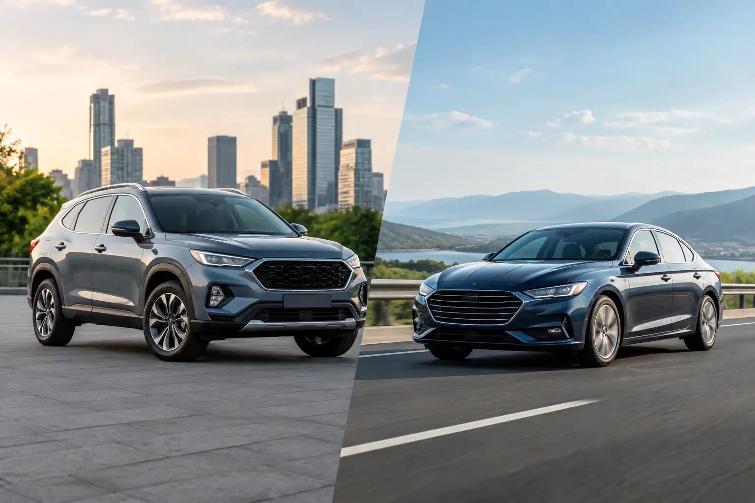 SUV czy sedan? Wybór auta do miasta i trasy