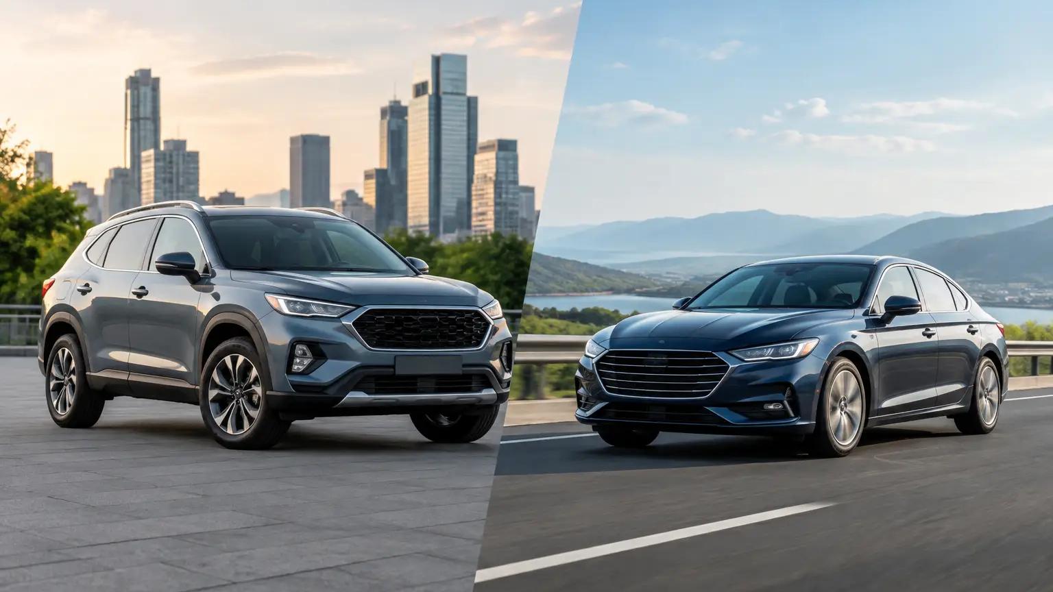 SUV czy sedan? Wybór auta do miasta i trasy