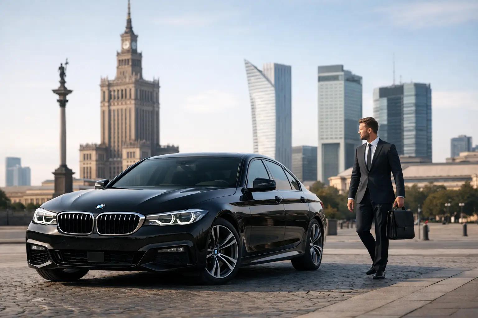 Wynajem BMW na spotkanie biznesowe w Warszawie
